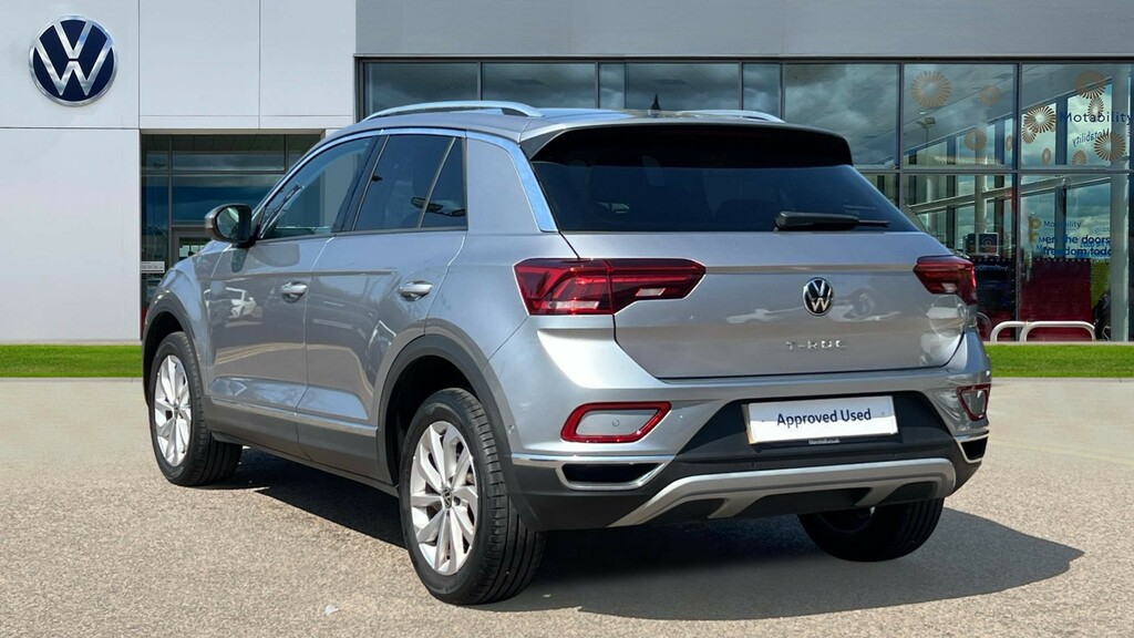 Volkswagen T-Roc T-roc 1.5 Tsi Style Dsg EX23HRU Silver #3