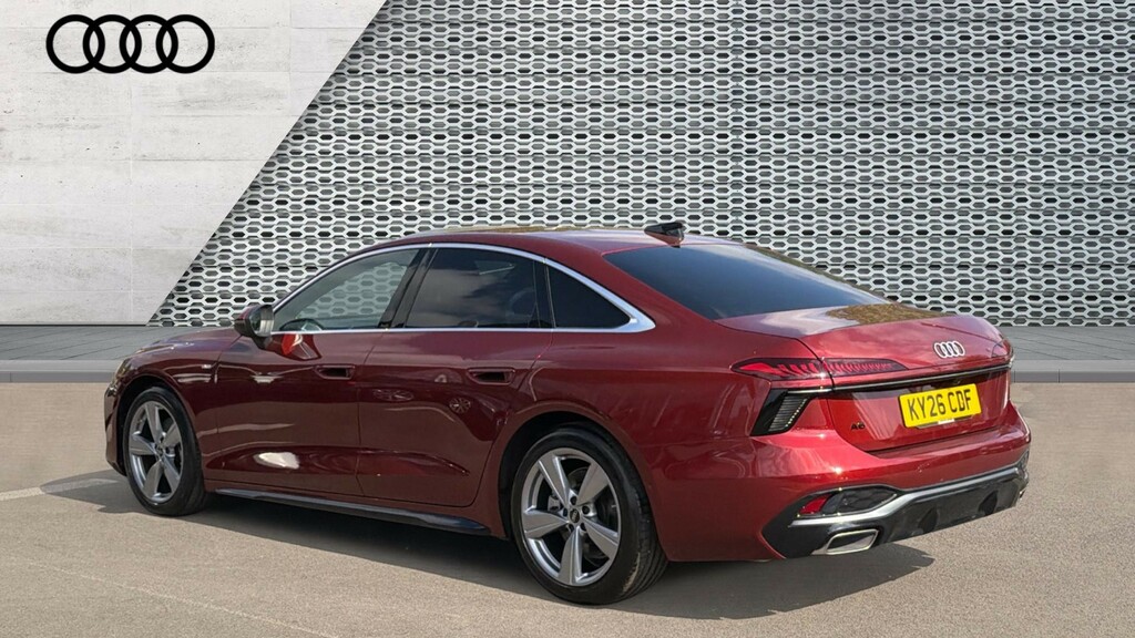 Audi A6 Saloon A6 2.0 Tfsi 204 S Line S Tronic Red #3