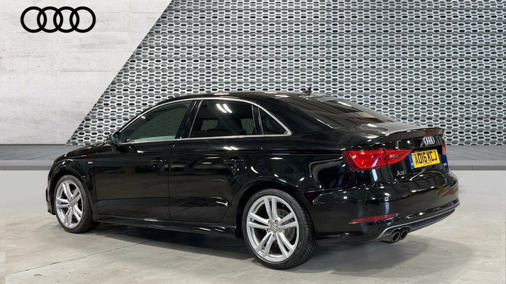 Audi A3 A3 1.4 Tfsi S Line S Tronic AO16KCJ Black #3