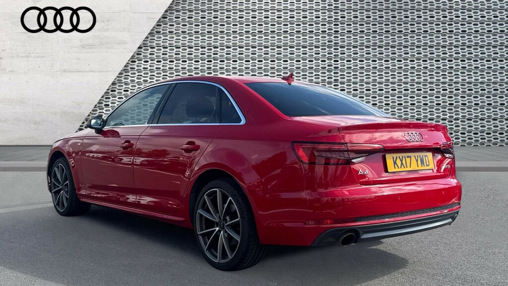 Audi A4 A4 2.0T Fsi S Line S Tronic Red #3