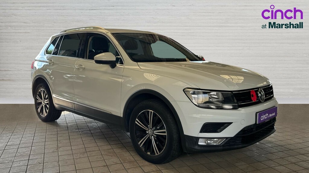 Volkswagen Tiguan Tiguan 2.0 Tdi 150 4Motion Se Nav Dsg White