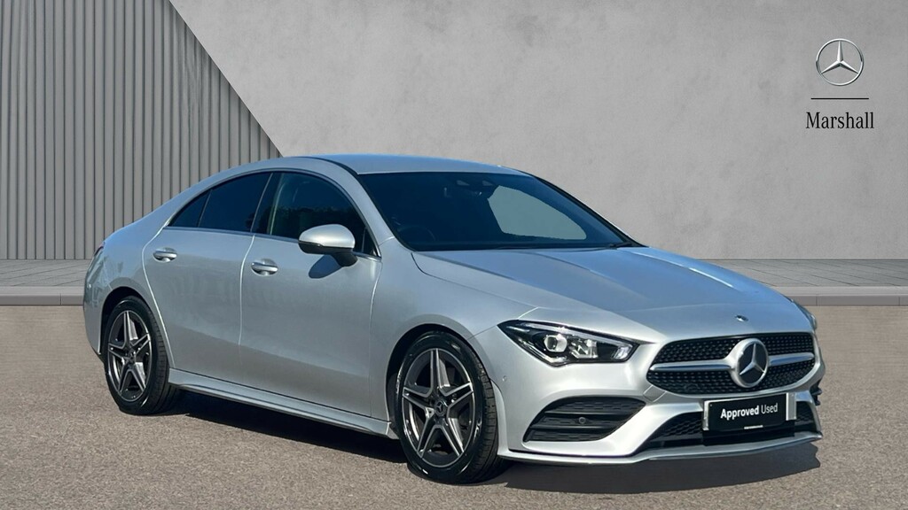 Mercedes-Benz CLA Class Cla 220D Amg Line Premium Tip Silver