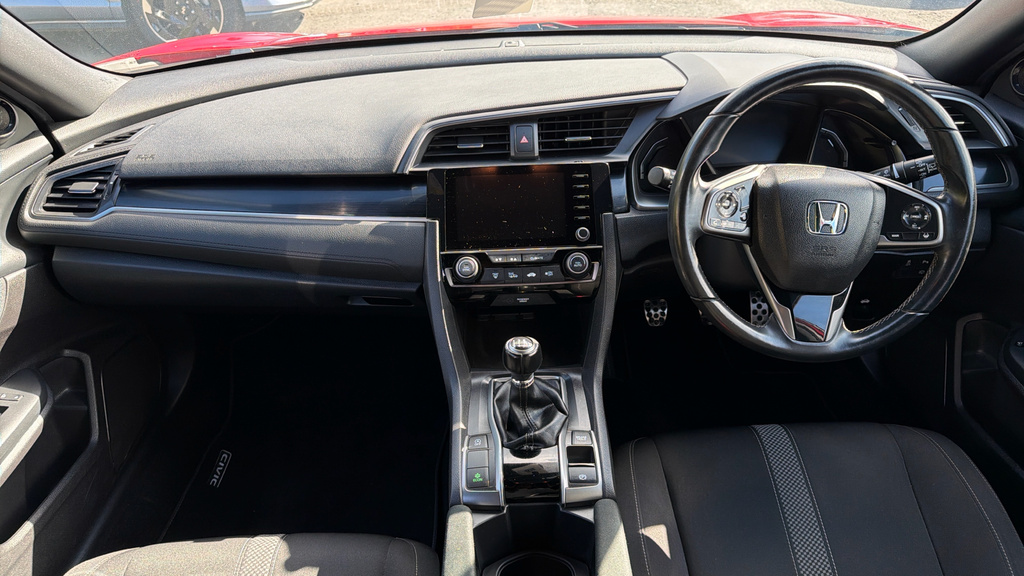 Honda Civic Civic 1.5 Vtec Turbo Sport Red #4