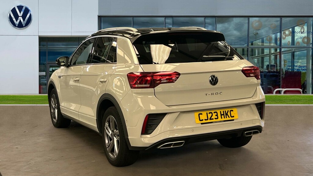 Volkswagen T-Roc T-roc 1.5 Tsi R-line Dsg CJ23HKC Black #3