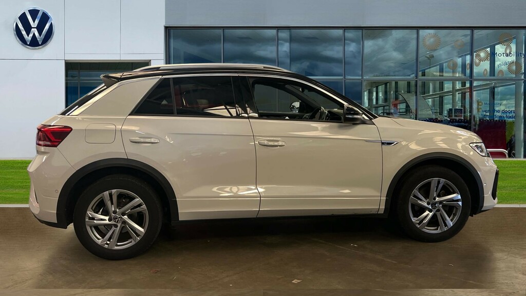 Volkswagen T-Roc T-roc 1.5 Tsi R-line Dsg CJ23HKC Black #4