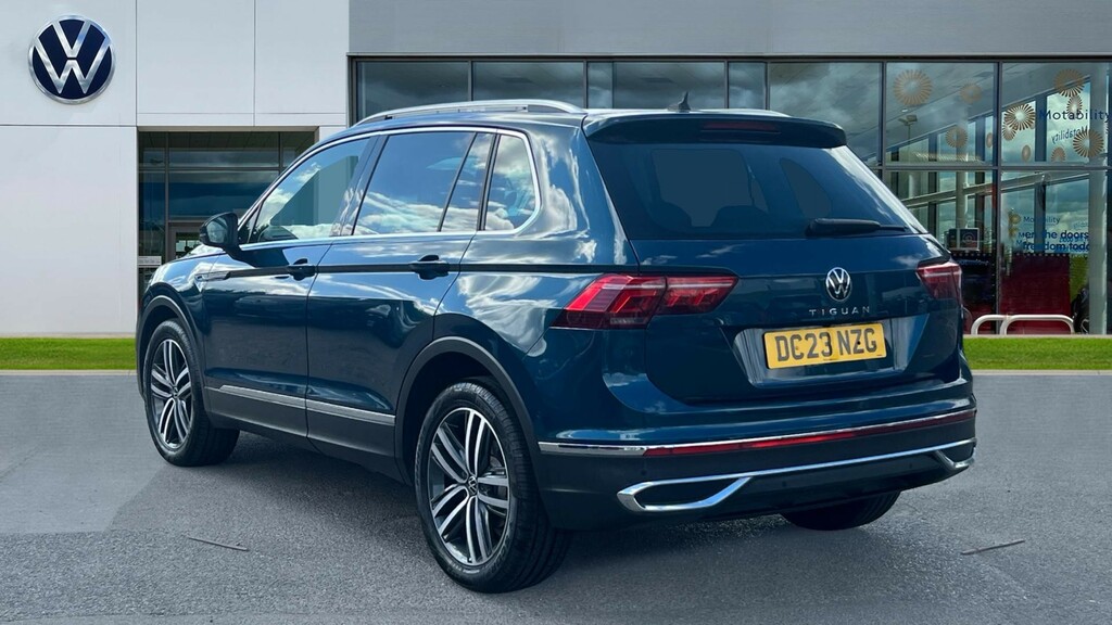 Volkswagen Tiguan Tiguan 1.5 Tsi 150 Elegance Dsg DC23NZG Blue #3