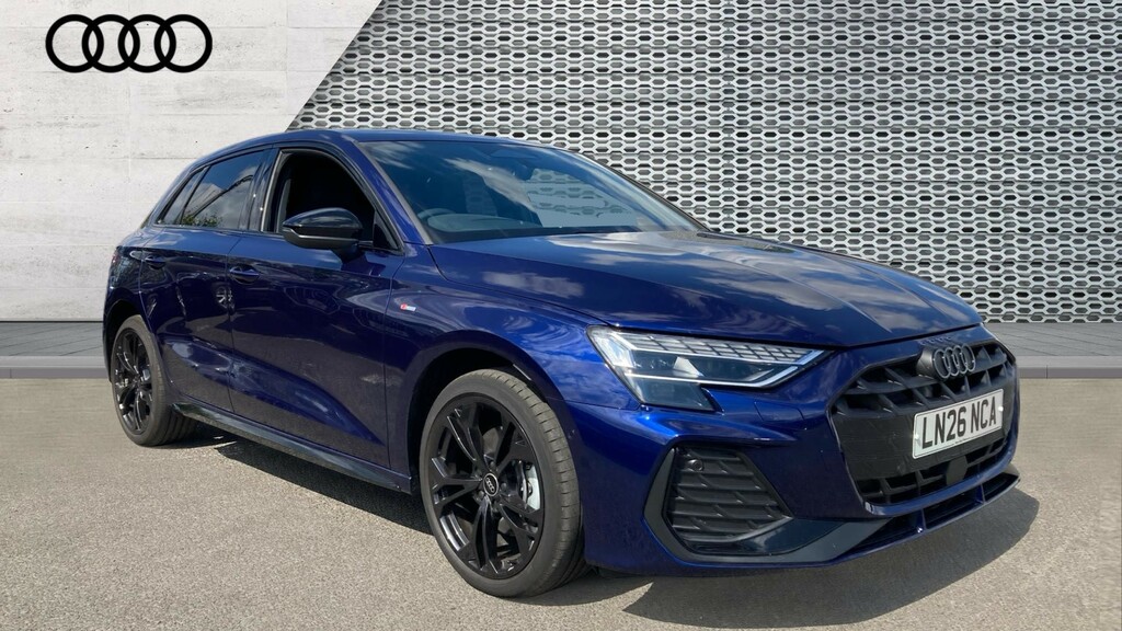 Audi A3 A3 1.5 Tfsi E 204 Black Ed S Tronic Tech Pack Blue