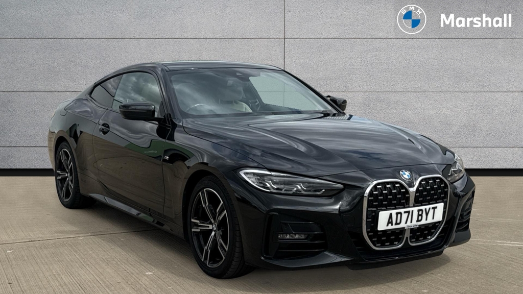BMW 4 Series 4 Series 420D Xdrive Mht M Sport Step Black