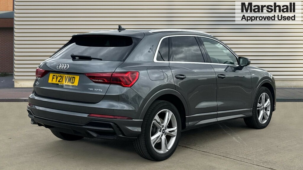 Audi Q3 Q3 35 Tfsi S Line S Tronic Comfortsound Pack FY21VMD Grey #3