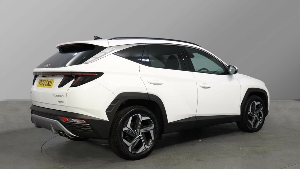 Hyundai Tucson Tucson 1.6 Tgdi Hybrid 230 Premium 2Wd YT22GKU White #3