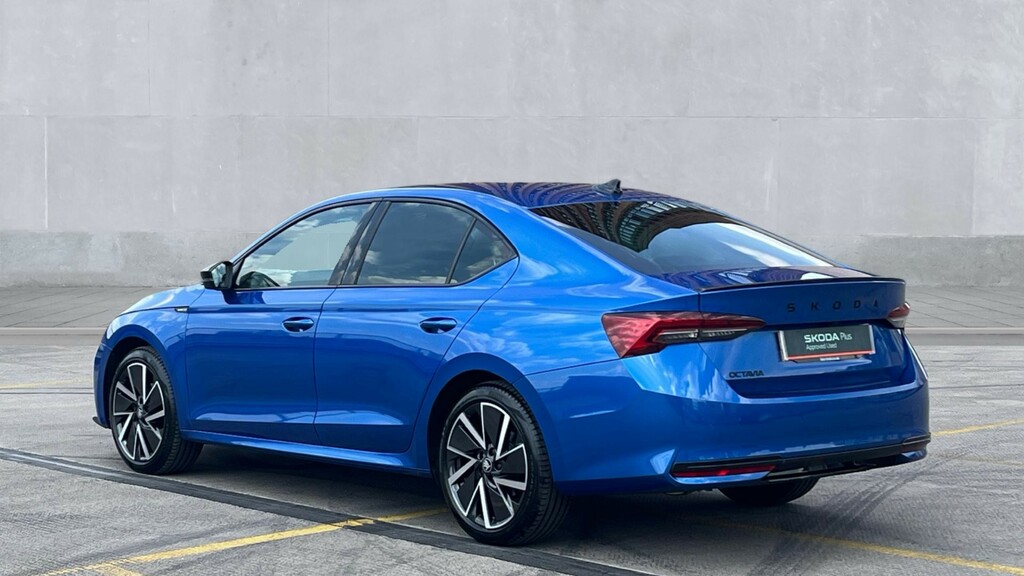 Skoda Octavia Octavia 1.5 Tsi 150 E-tec Sportline Dsg Blue #3