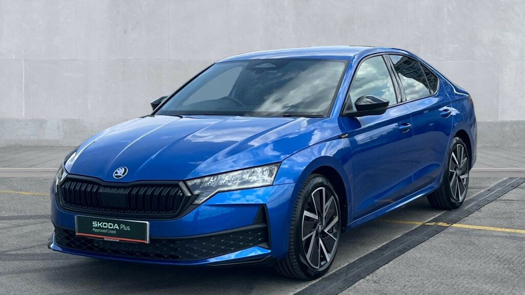 Skoda Octavia Octavia 1.5 Tsi 150 E-tec Sportline Dsg Blue #6