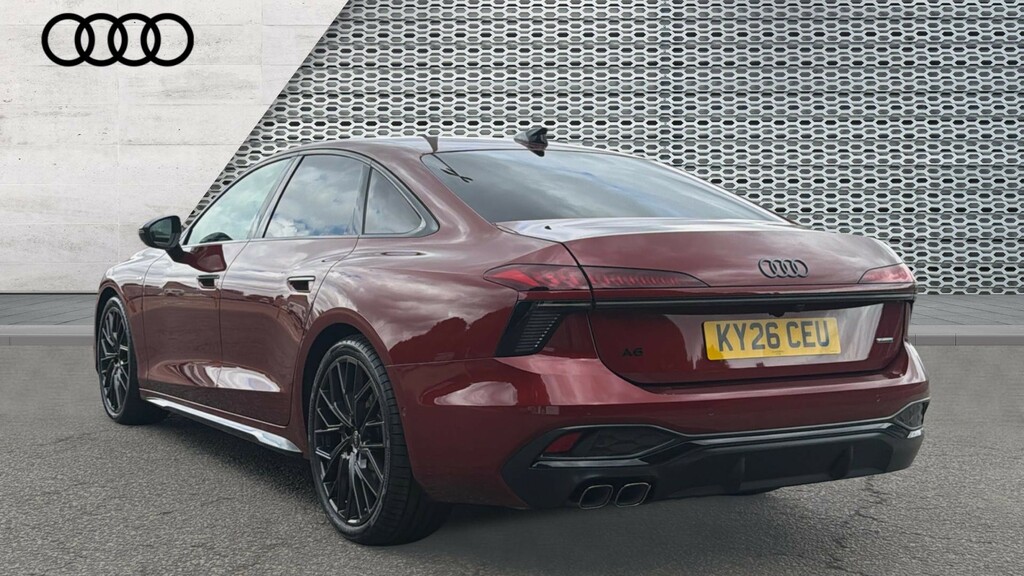 Audi A6 Saloon A6 2.0 Tdi Quattro 204 Launch Edition S Tronic Red #3