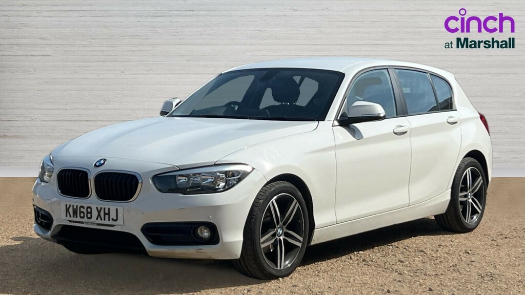 BMW 1 Series 118D 2.0 M Sport Nav Leather White #7
