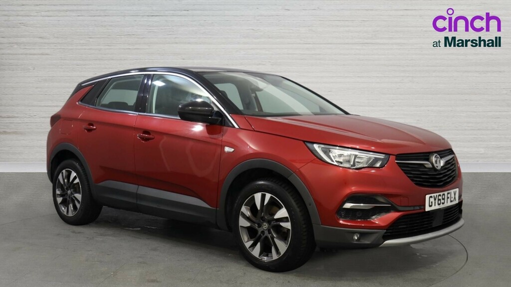 Vauxhall Grandland X Grandland X 1.2 Turbo Sport Nav 8 Speed Red