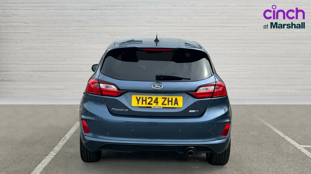 Ford Fiesta Fiesta 1.0 Ecoboost Hybrid Mhev 125 St-line YH24ZHA Blue #4