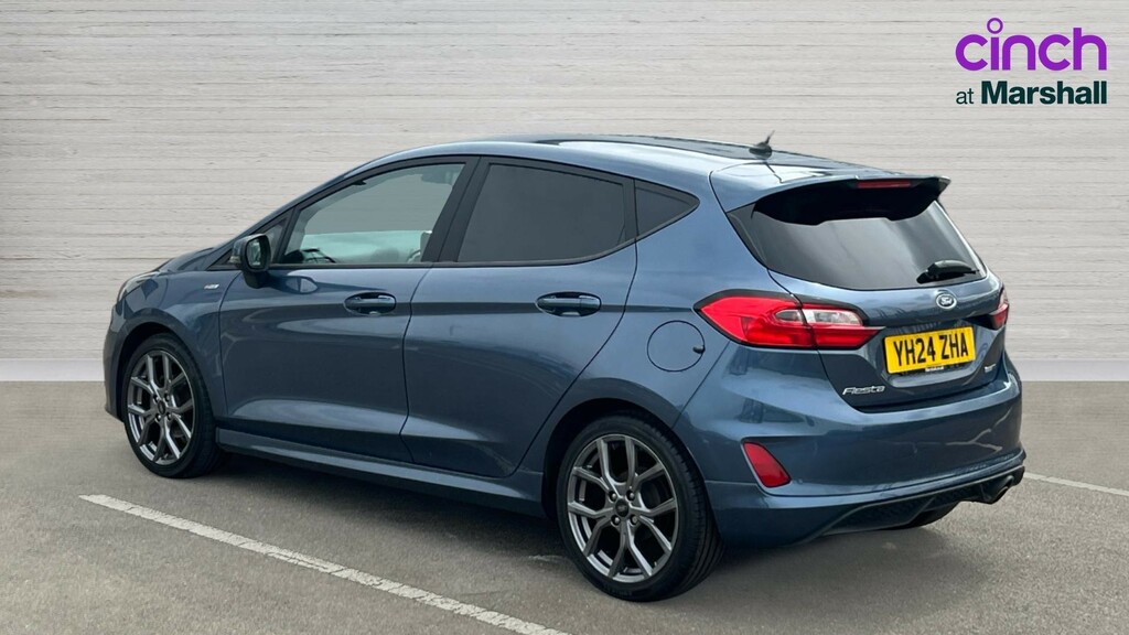 Ford Fiesta Fiesta 1.0 Ecoboost Hybrid Mhev 125 St-line YH24ZHA Blue #5