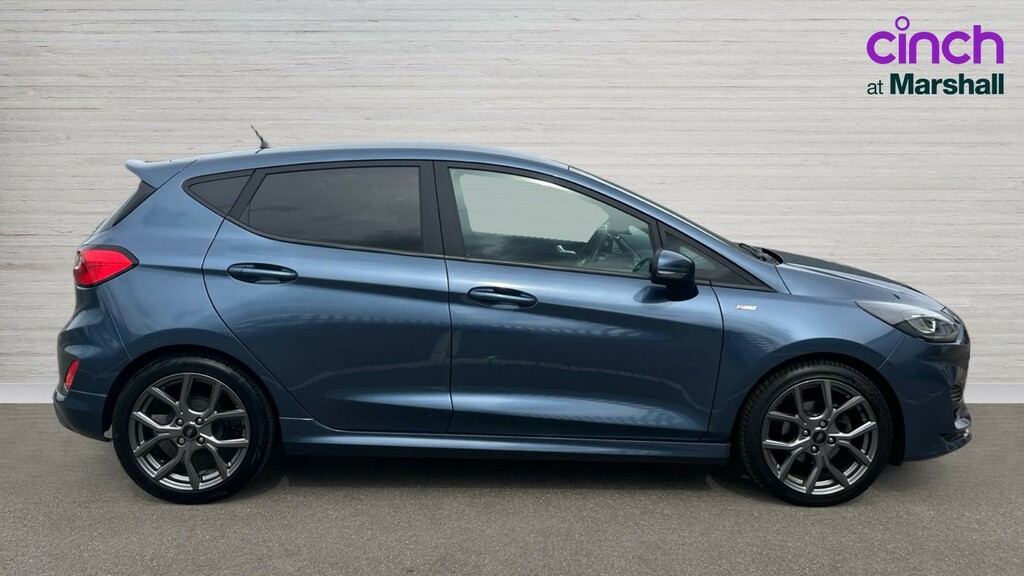 Ford Fiesta Fiesta 1.0 Ecoboost Hybrid Mhev 125 St-line YH24ZHA Blue #2