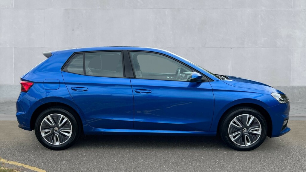 Skoda Fabia Fabia 1.0 Tsi Se Comfort LY23MUB Blue #4