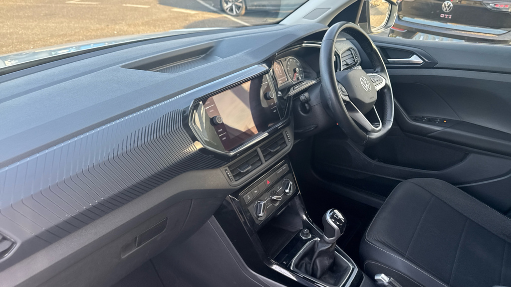 Volkswagen T-Cross T-cross 1.0 Tsi Black Edition ST72VXK White #2