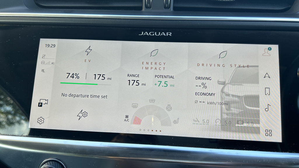 Jaguar I-Pace 294Kw Ev400 Hse Black 90Kwh 11Kw Charger Blue #34