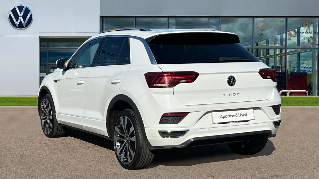 Volkswagen T-Roc T-roc 1.5 Tsi Evo R-line Dsg KC21FNR White #3