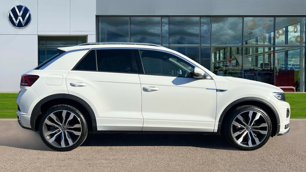 Volkswagen T-Roc T-roc 1.5 Tsi Evo R-line Dsg KC21FNR White #4