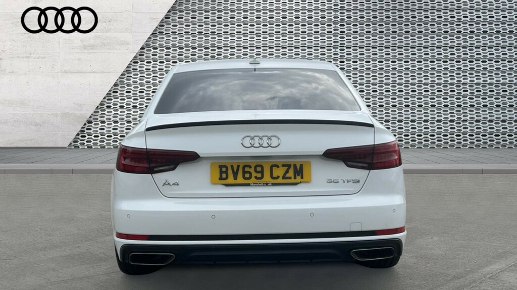 Audi A4 35 Tfsi Black Edition S Tronic Estate White #11
