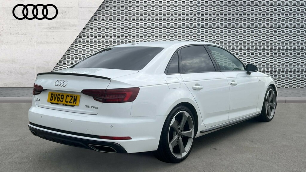Audi A4 35 Tfsi Black Edition S Tronic Estate White #8