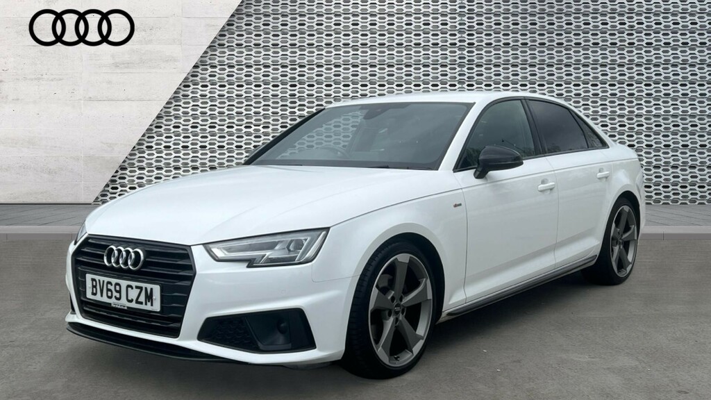 Audi A4 35 Tfsi Black Edition S Tronic Estate White #7