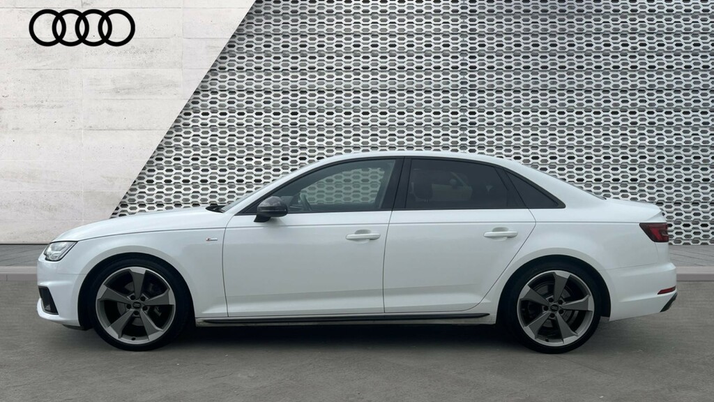 Audi A4 35 Tfsi Black Edition S Tronic Estate White #9