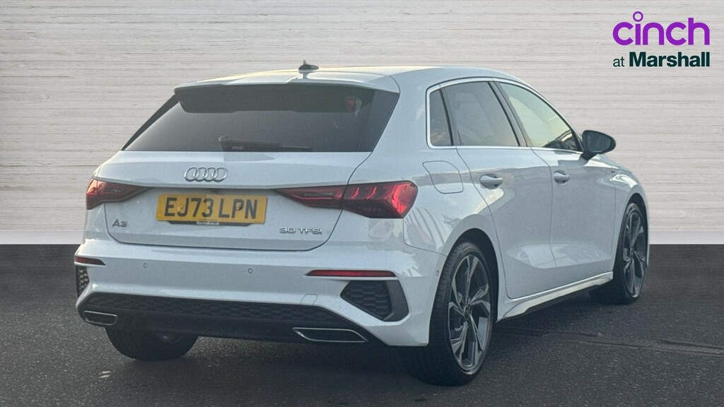 Audi A3 A3 30 Tfsi S Line S Tronic EJ73LPN White #3