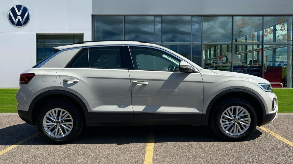 Volkswagen T-Roc T-roc 1.5 Tsi Life Dsg VU23JZC Grey #4