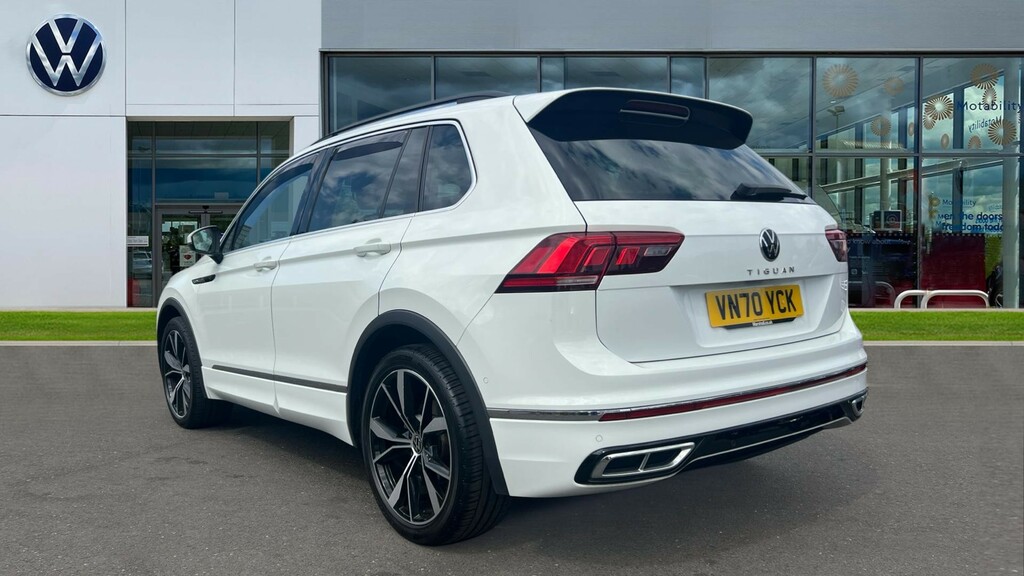 Volkswagen Tiguan Tiguan 1.5 Tsi 150 R-line Dsg VN70YCK White #2