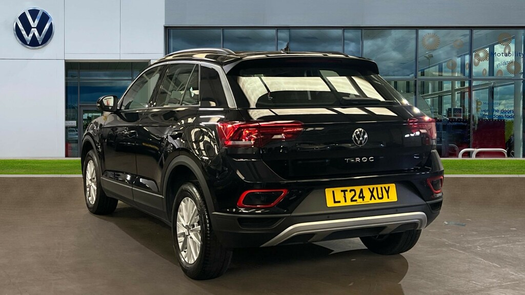 Volkswagen T-Roc T-roc 1.5 Tsi Life Dsg LT24XUY Black #3