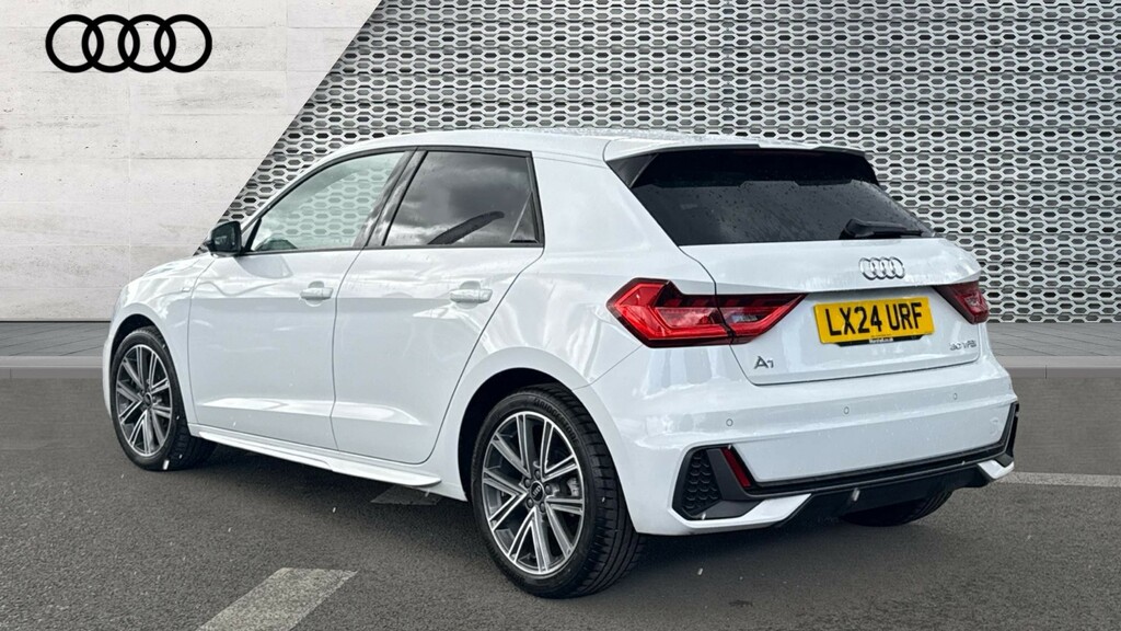 Audi A1 A1 30 Tfsi 110 S Line S Tronic LX24URF White #3