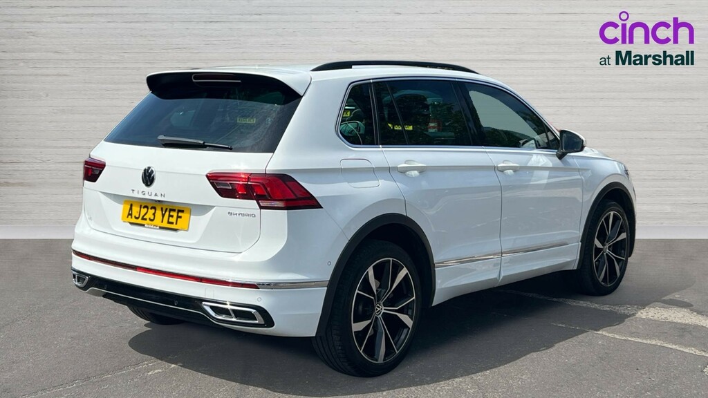 Volkswagen Tiguan Tiguan 1.4 Tsi Ehybrid R-line Dsg White #3