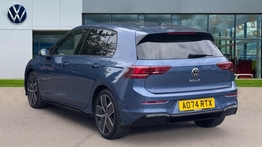 Volkswagen Golf Golf 2.0 Tdi 150 R-line Dsg AO74RTX Blue #3