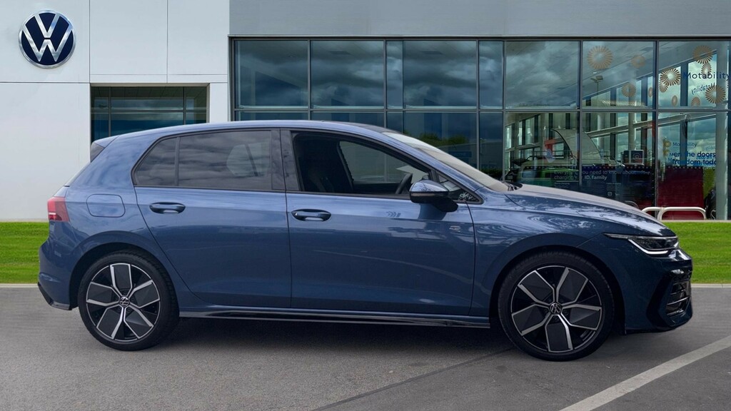 Volkswagen Golf Golf 2.0 Tdi 150 R-line Dsg AO74RTX Blue #4