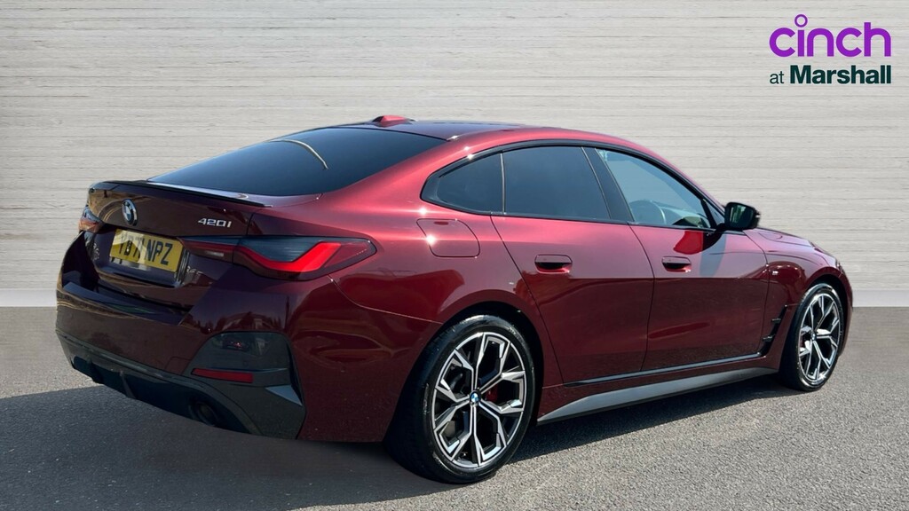 BMW 4 Series 4 Series 420I M Sport Pro Edition Step YB71NPZ Red #3