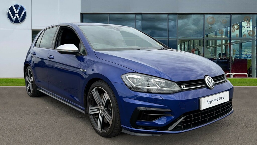 Volkswagen Golf Golf 2.0 Tsi 300 R 4Motion Dsg Blue