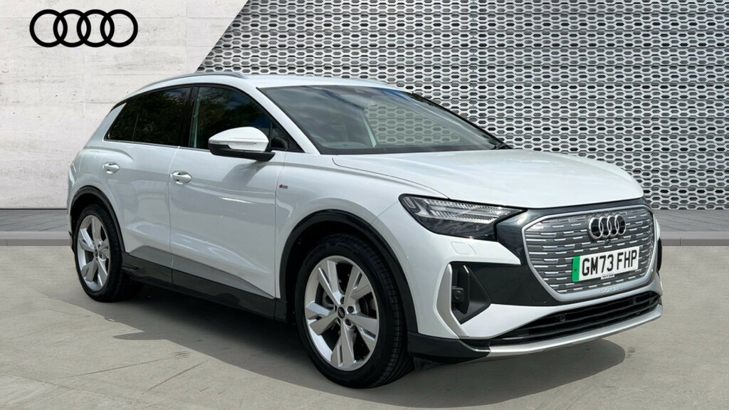 Audi Q4 E Tron Q4 150Kw 40 82Kwh S Line White