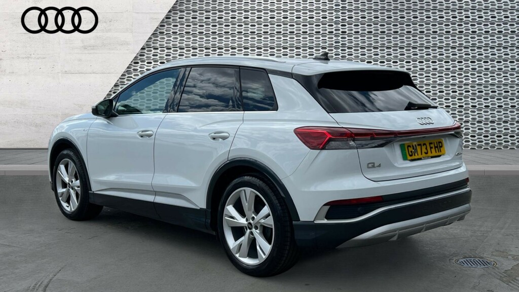 Audi Q4 E Tron Q4 150Kw 40 82Kwh S Line GM73FHP White #3