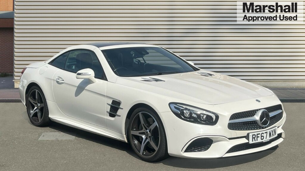 Mercedes-Benz SL Class Sl Class Sl 400 Amg Line 9G-tronic White