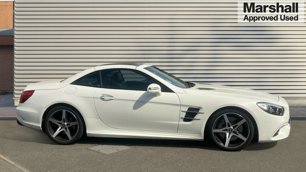 Mercedes-Benz SL Class Sl Class Sl 400 Amg Line 9G-tronic White #2