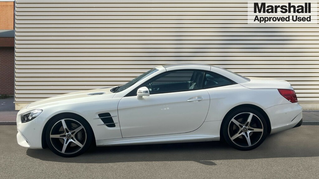 Mercedes-Benz SL Class Sl Class Sl 400 Amg Line 9G-tronic White #6