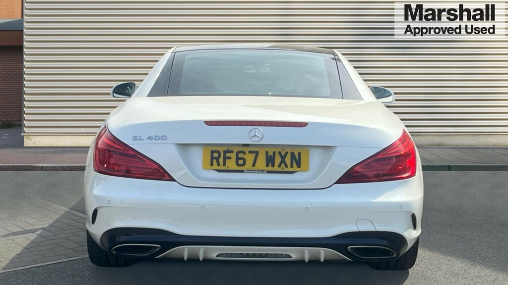 Mercedes-Benz SL Class Sl Class Sl 400 Amg Line 9G-tronic White #4