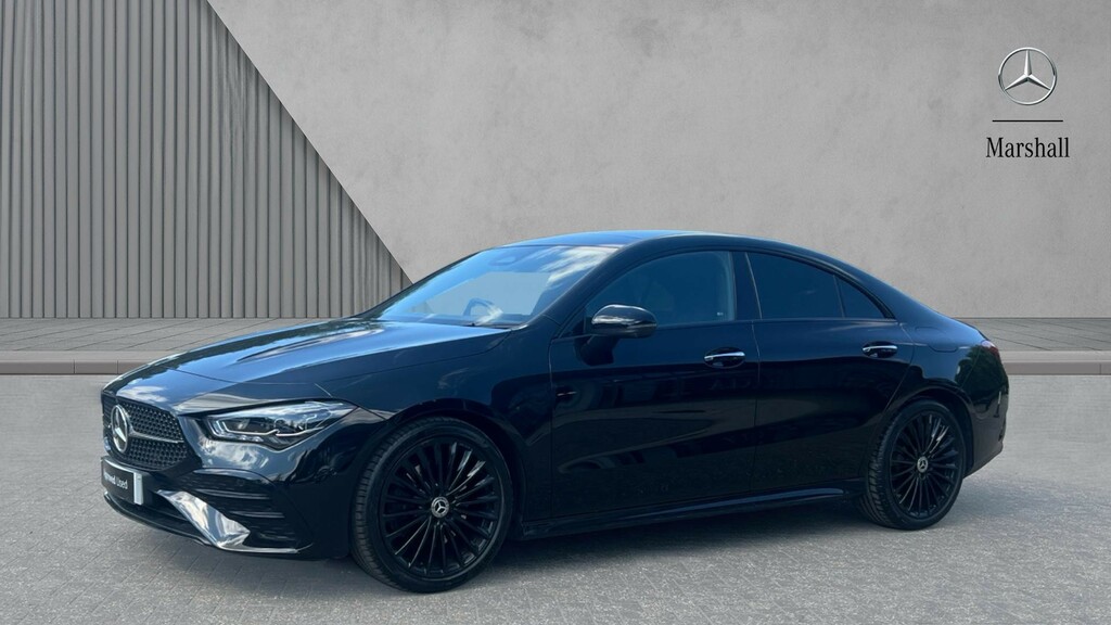Mercedes-Benz CLA Class 2.0 Cla220d Amg Line Premium Plus Coupe Dies Black #8