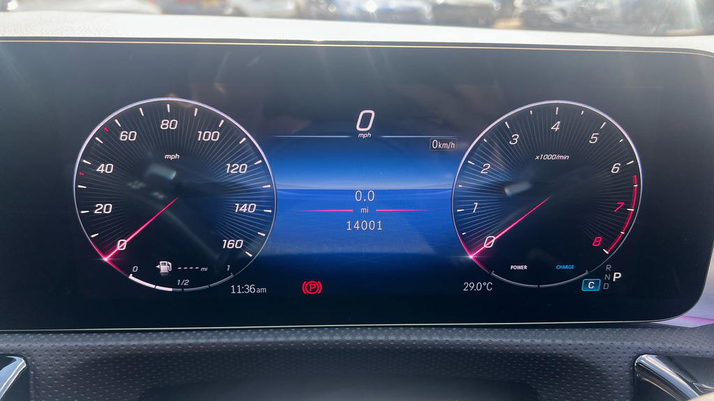 Mercedes-Benz CLA Class 2.0 Cla220d Amg Line Premium Plus Coupe Dies Black #16
