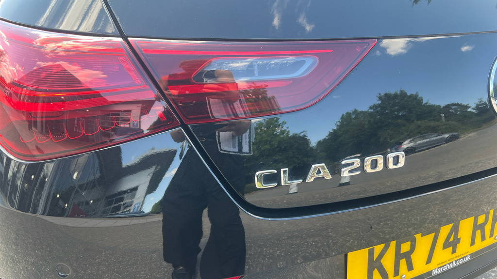 Mercedes-Benz CLA Class 2.0 Cla220d Amg Line Premium Plus Coupe Dies Black #21